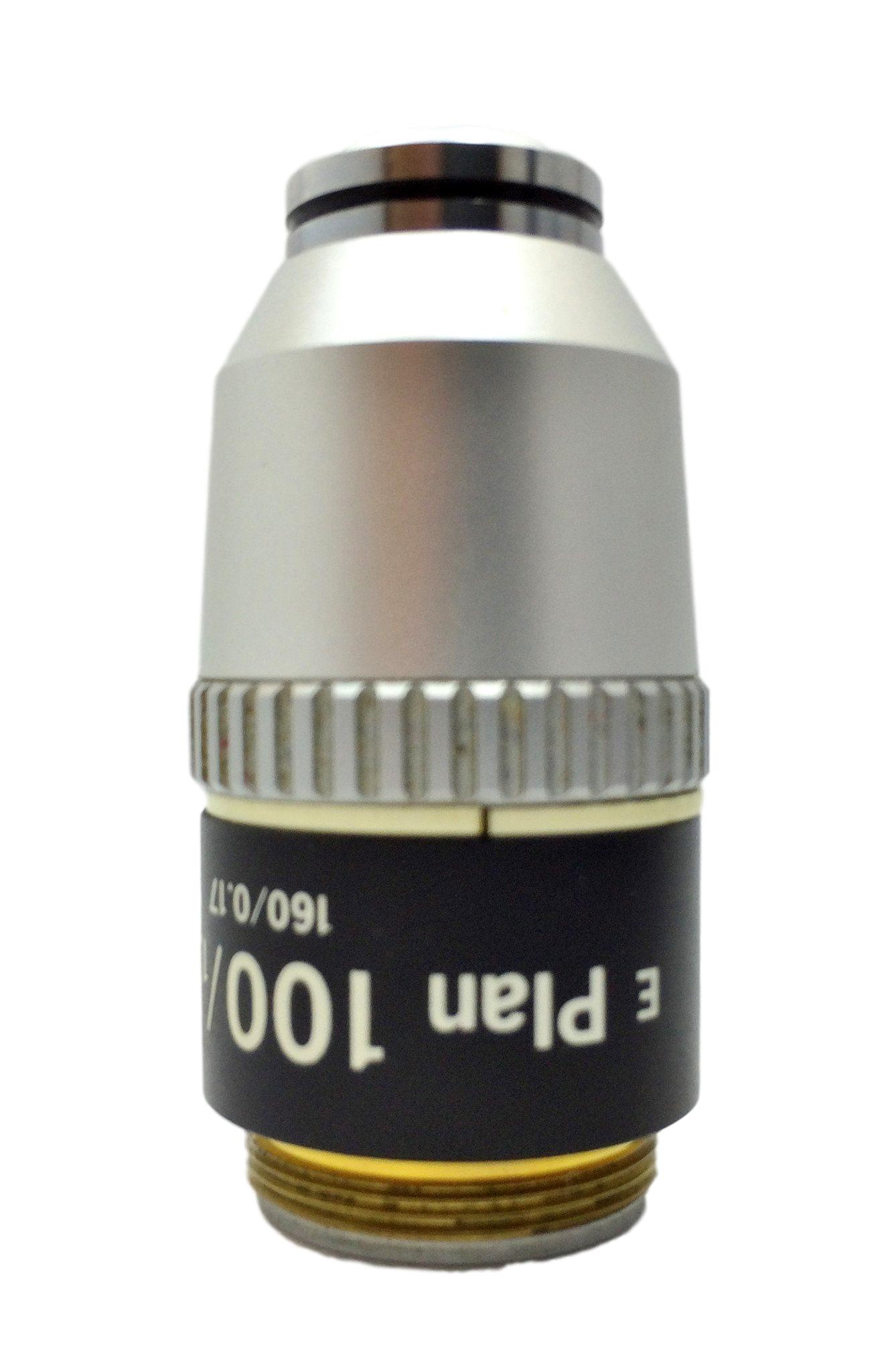 Nikon E Plan 100X Oil Microscope Objective – Microscope Central