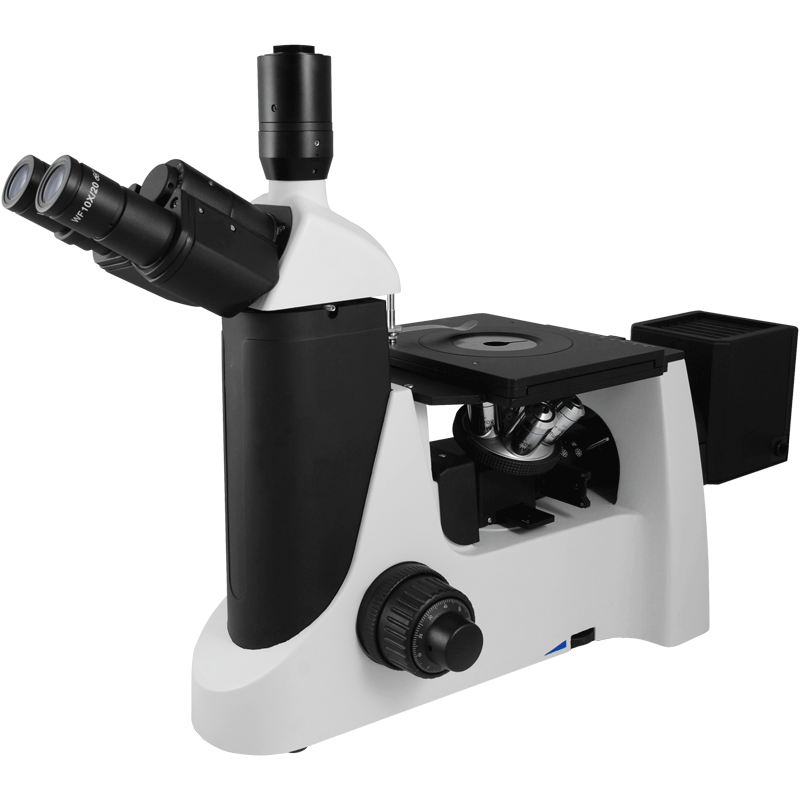 Inverted Trinocular Metallurgical Microscope 100x - 800x