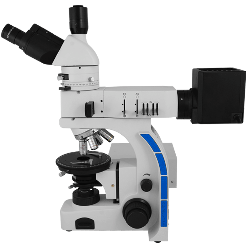 Trinocular Polarizing Microscope Transmitted & Reflected 40x - 1000x