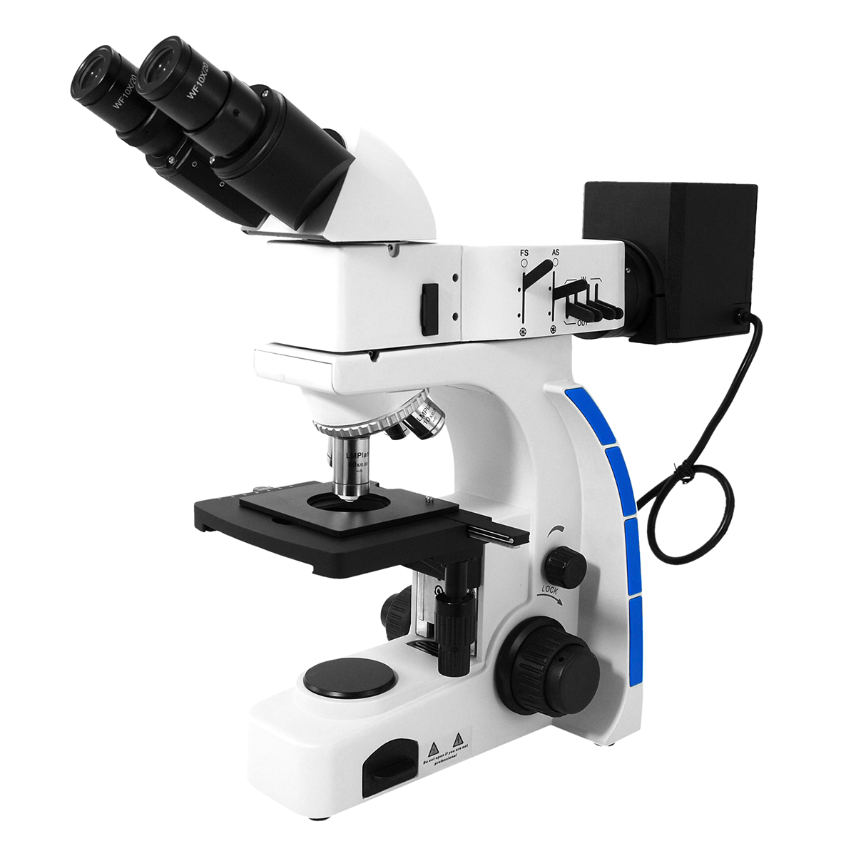 Binocular Metallurgical Microscope Reflected Light 100x - 800x