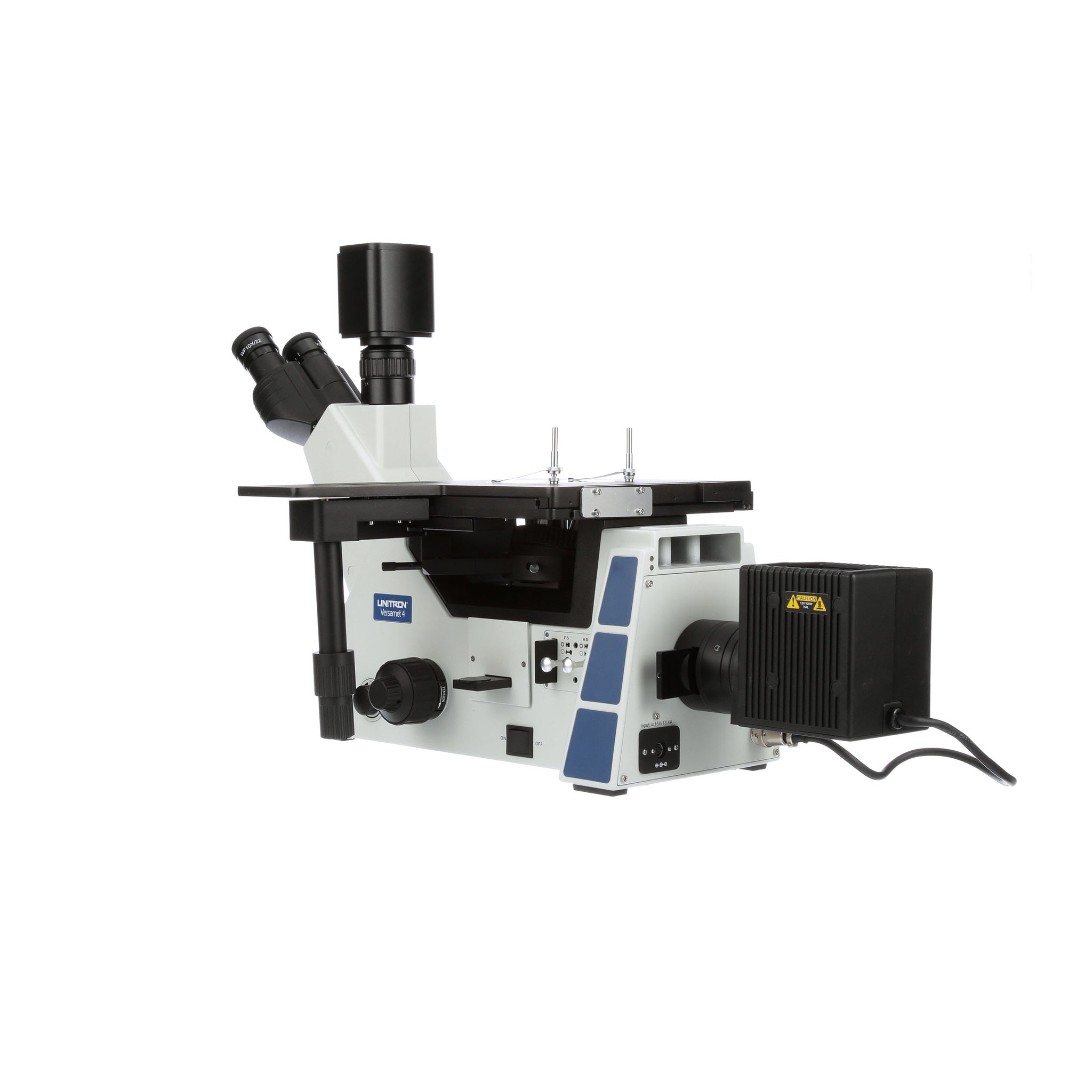 Unitron Versamet 4 Inverted Metallurgical Brightfield HD Digital Microscope