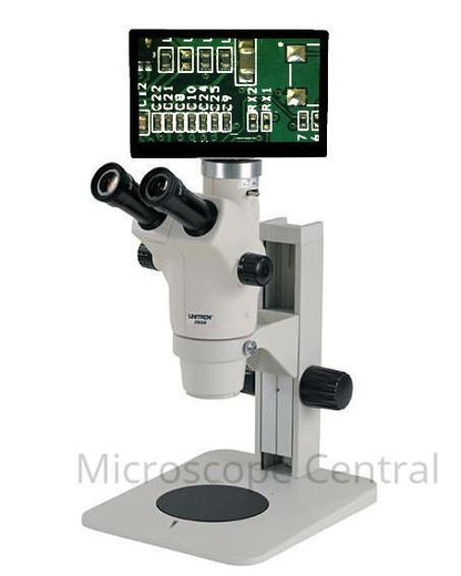 Unitron Z650HR Plain Stand Digital Stereo Microscope 0.6x - 5.0x