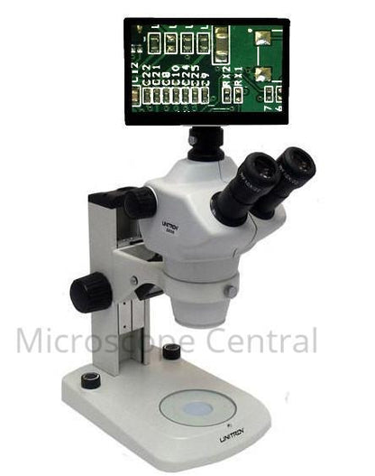 Unitron Z850 E-LED Stand Digital Stereo Microscope 0.8x - 5.0x