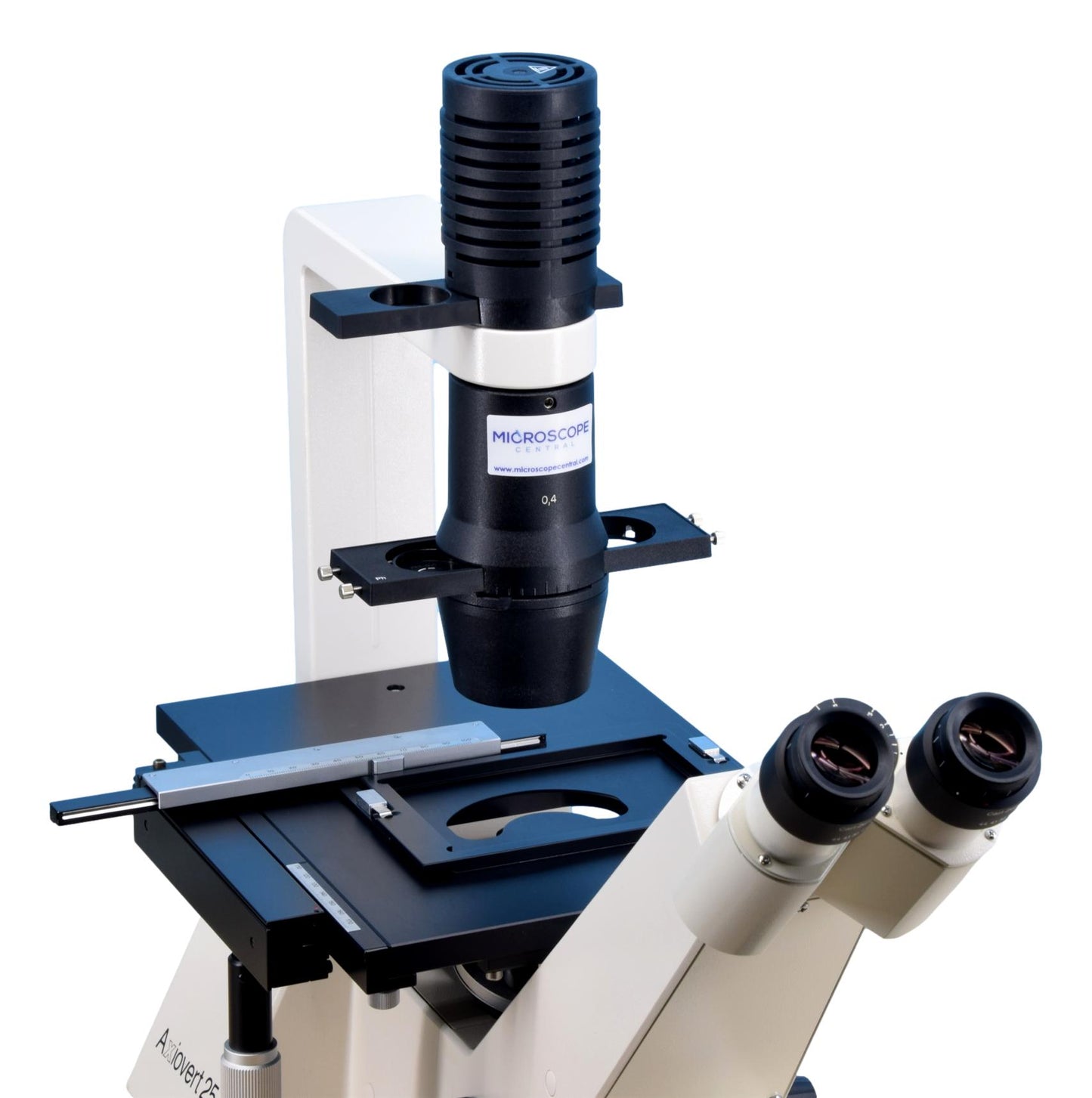 Tissue Culture Microscope With Mechanical Stage
