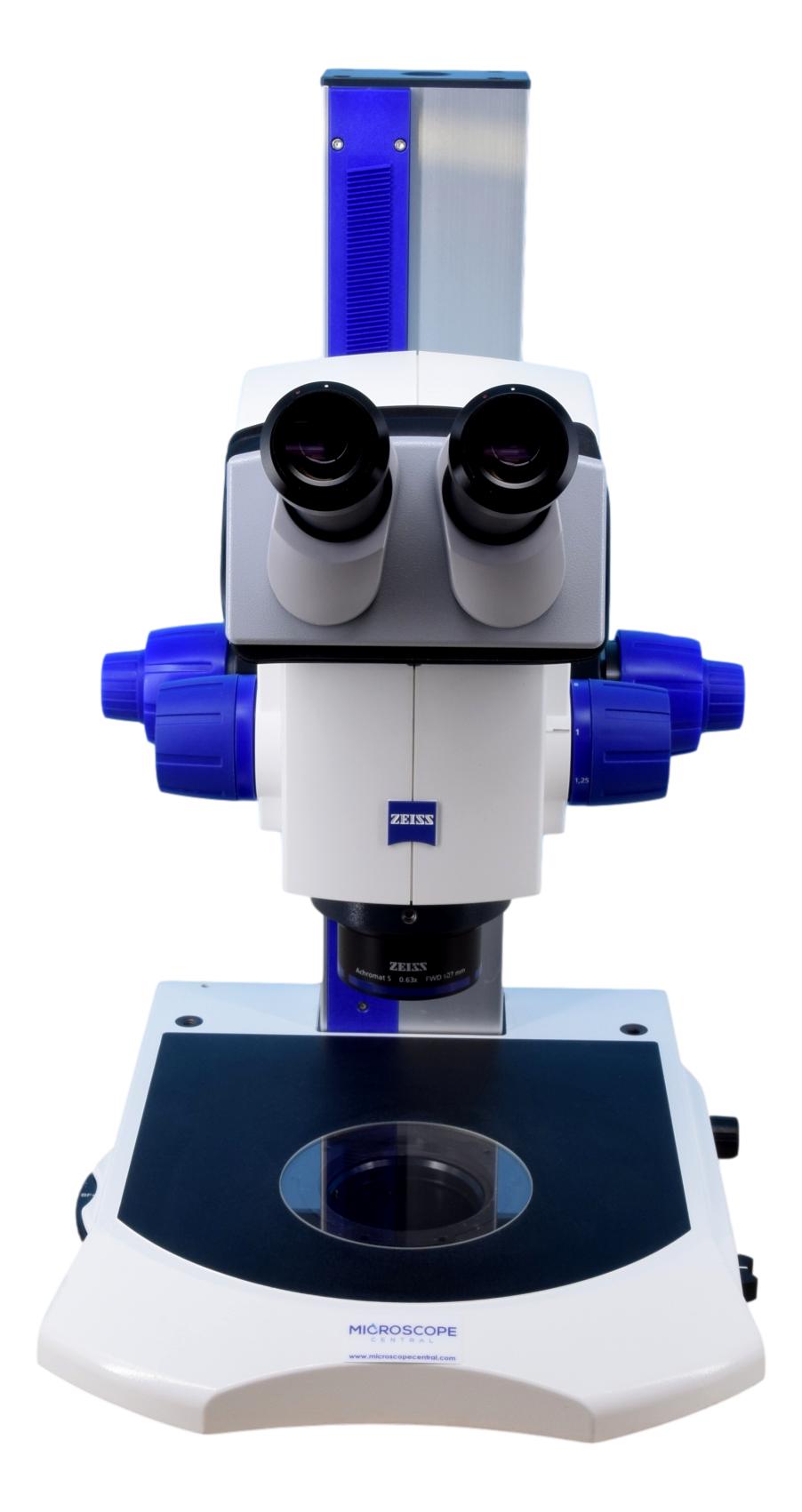 Zeiss SteREO Discovery V8 Stereo Microscope w/ Transmitted Light Base ...