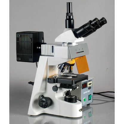 AmScope 40x-2500x Plan Infinity Extreme Widefield EPI-Fluorescent Microscope - FM690TC-PL