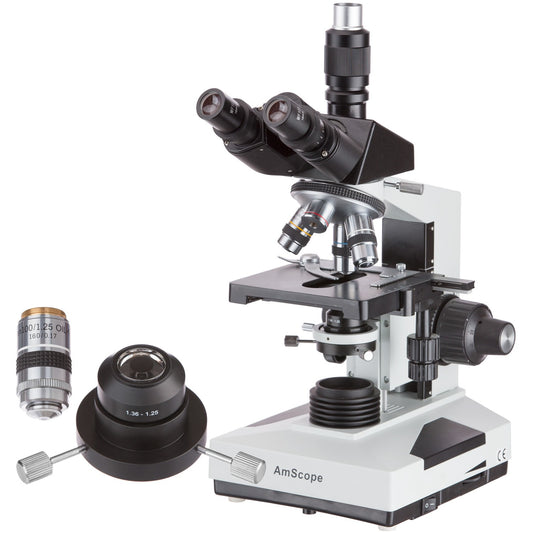 Compound Microscope Compound Microscope Images AmScope 40X 2000X LED Biological Trinocular