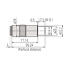 Mitutoyo 50x LCD Plan APO NIR Objective - 378-829-5