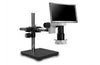 Scienscope MAC2-PK5-E2D-S HD Macro Zoom Video System -  Camera & Monitor with LED Ring Light on Single Arm Boom Stand