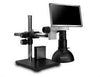 Scienscope MAC2-PK5-DM-S HD Macro Zoom Video System -  Camera & Monitor with LED Dome Light on Single Arm Boom Stand