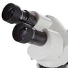 AmScope 20X-40X Super Widefield Pillar Stand Stereo Microscope with Top & Bottom Halogen Lights