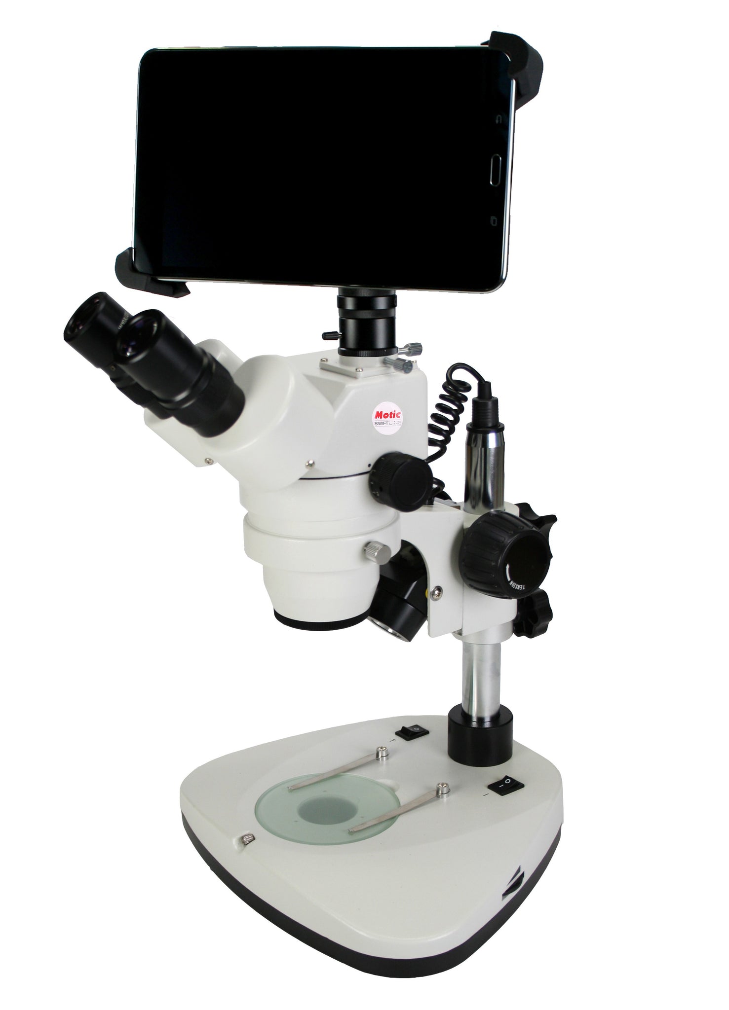 Swift M29 Zoom Stereo Microscope (1X-4X) with 8" Tablet