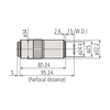 Mitutoyo 50x LCD Plan APO NUV Objective - 378-820-4