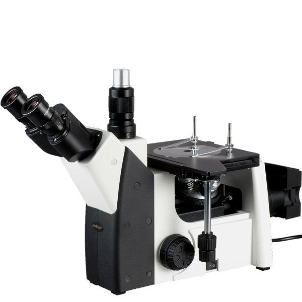 50X-500X Inverted Trinocular Metallurgical Microscope – Microscope Central