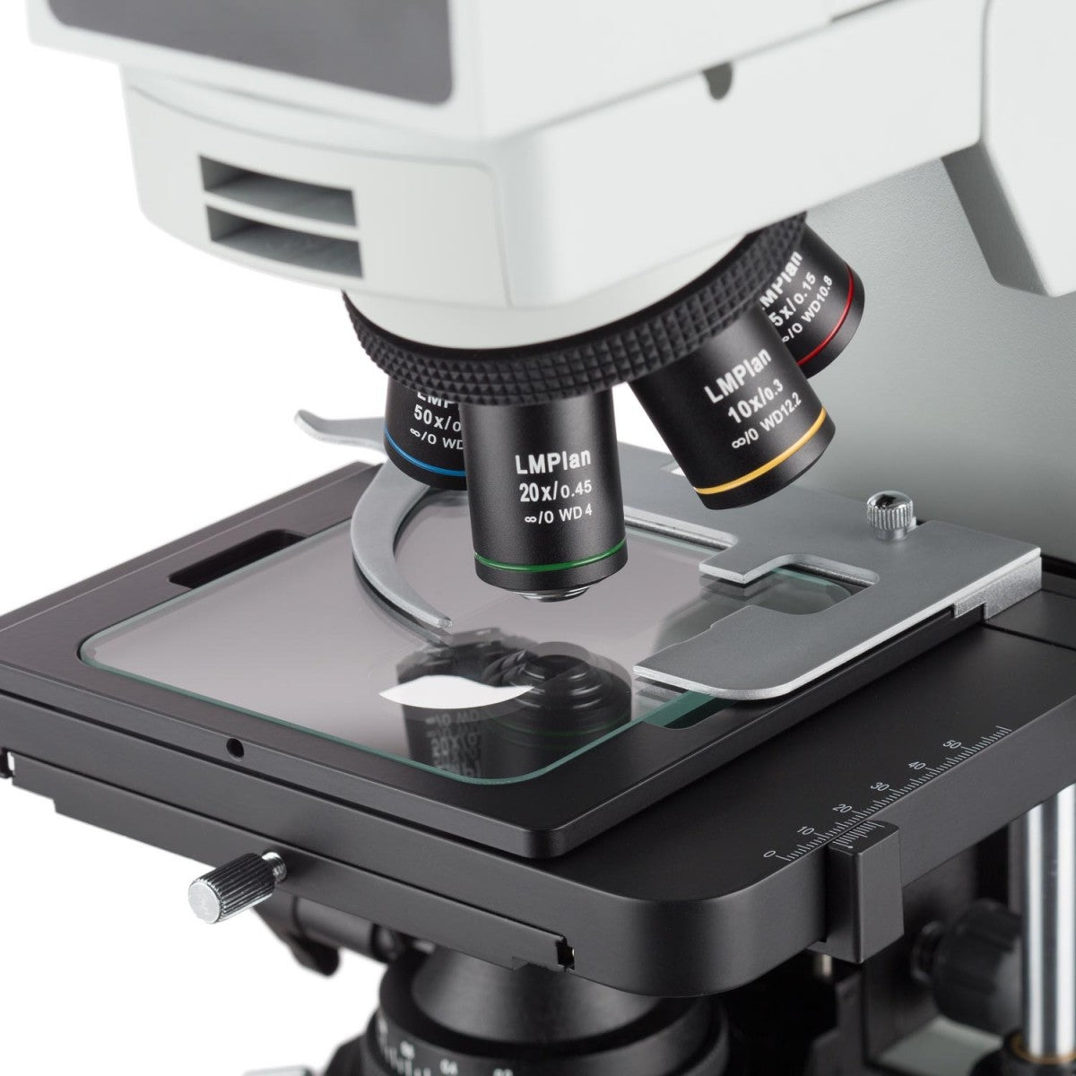 AmScope 50X-500X Metallurgical Microscope with Enhanced Optics and