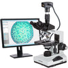 AmScope 40X-2000X Lab Clinic Vet Trinocular Microscope with Plan Achromatic Objectives & 5MP USB3.0 Camera