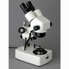 AmScope 5X-80X Darkfield Jewelry Gem Stereo Zoom Microscope