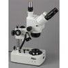 AmScope 5X-80X Darkfield Jewelry Gem Trinocular Zoom Stereo Microscope