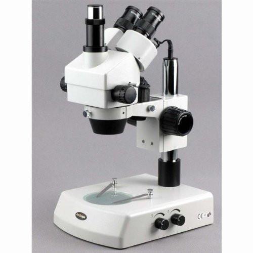  ポムポム　アメジスト　scope AmScope 3.5X-90X Jewelry Gem Stereo Microscope + Dual Halogen +
