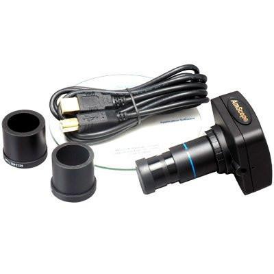 AmScope 3.5X-90X Advanced Jewel Gem Microscope + 3MP Camera