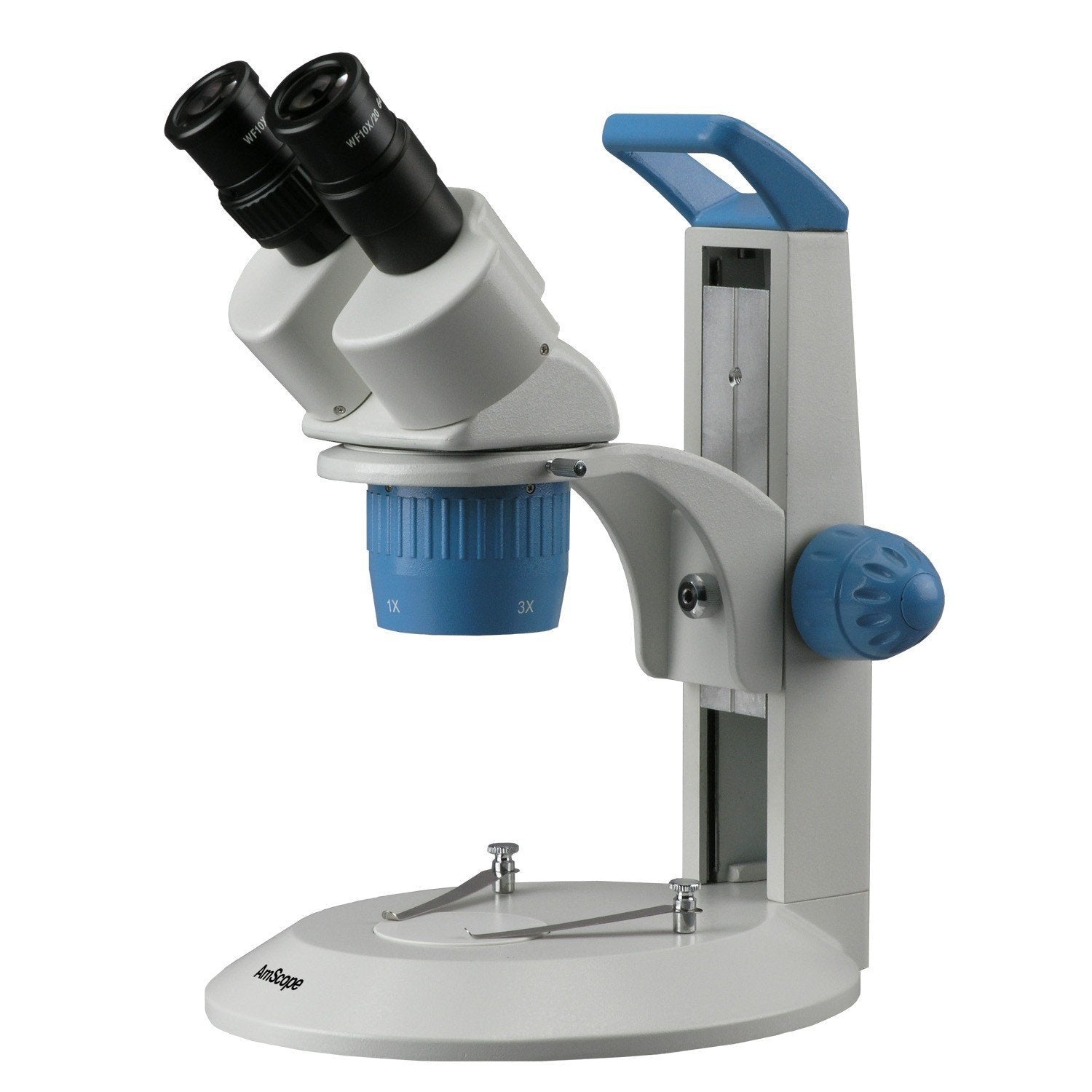 Glass Specimen Plate 95mm Microscope Working Stage - Clear For Stereo ...