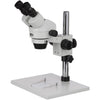 AmScope 3.5X-45X Stereo Inspection Microscope with Super Large Stand
