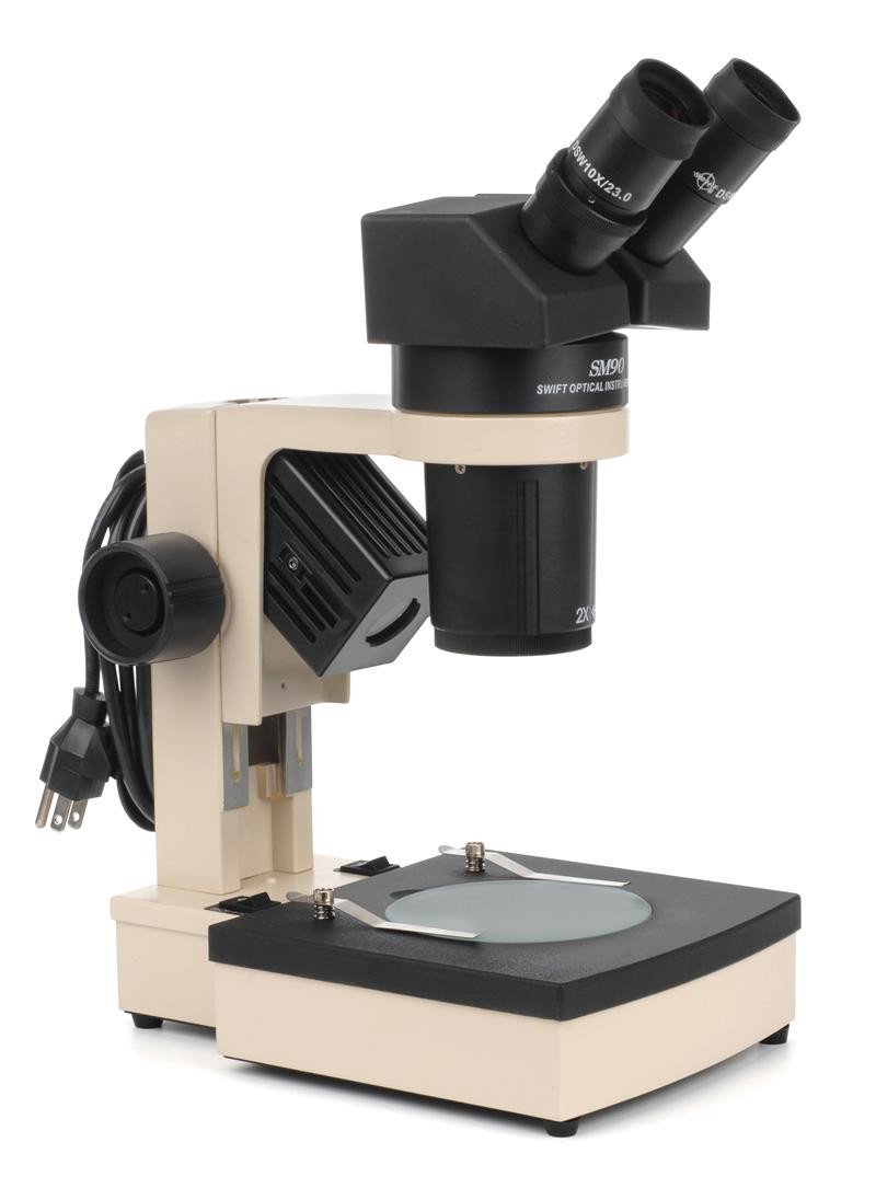 Swift Instruments Microscope Swift SM90 Dual Magnification 1x & 3x Stereo Microscope – Microscope ...