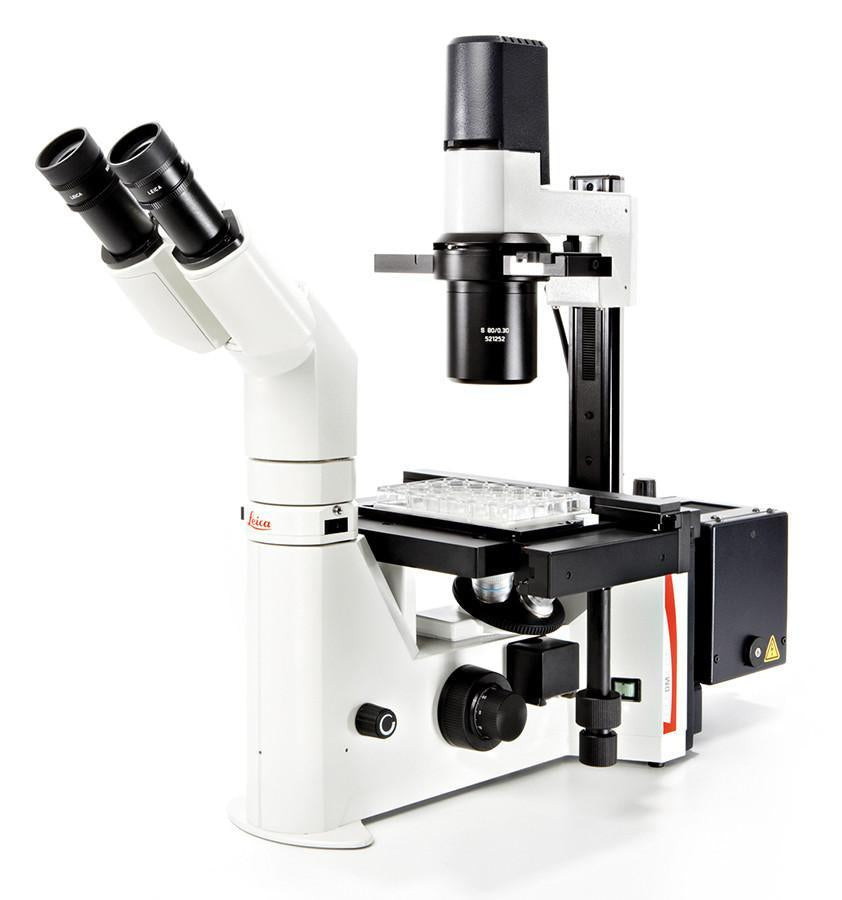 Leica DM IL LED Inverted Phase Contrast Microscope - Microscope Central

