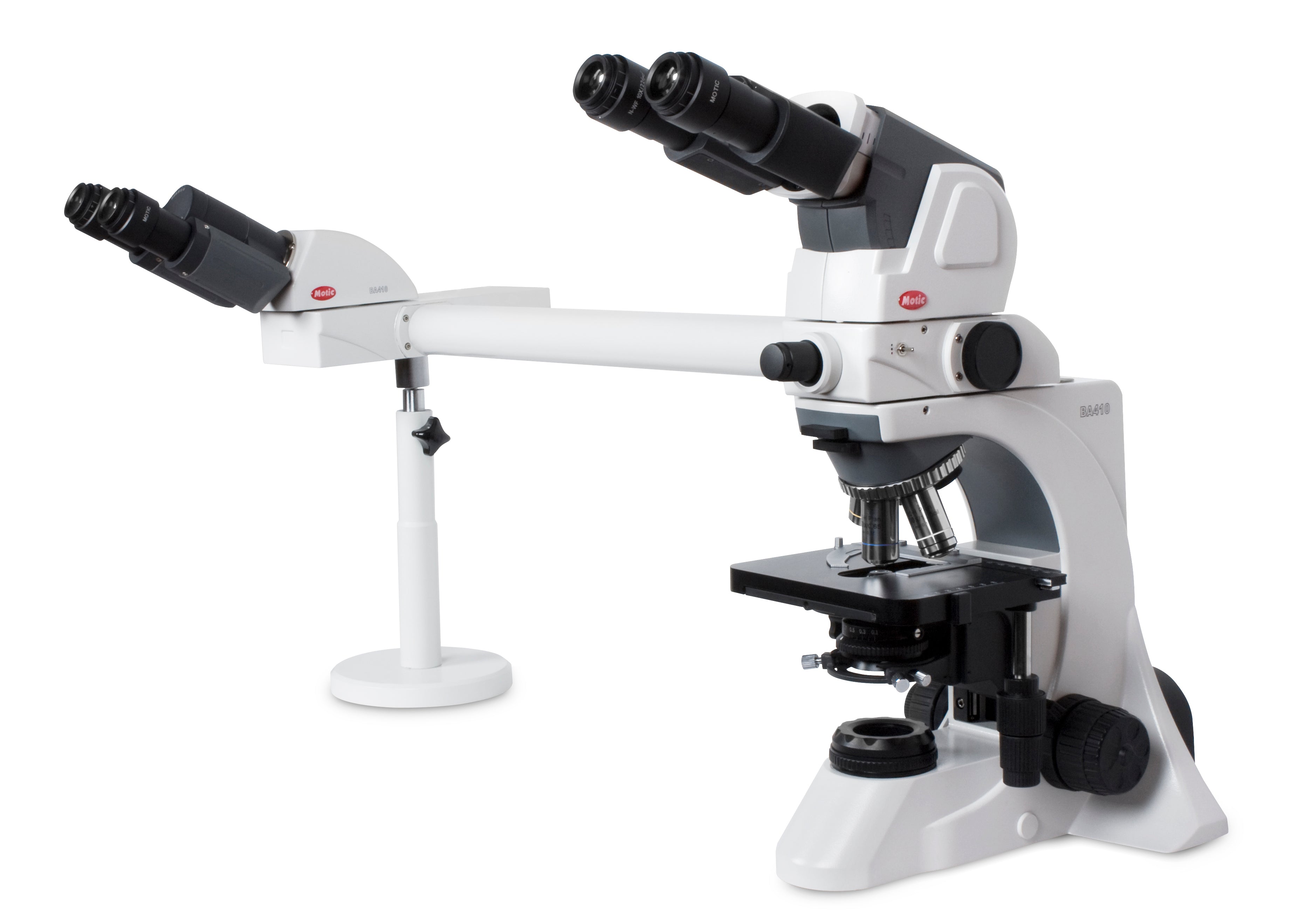 Motic BA410 Dual Viewing Microscope w/ 2x Objective – Microscope Central