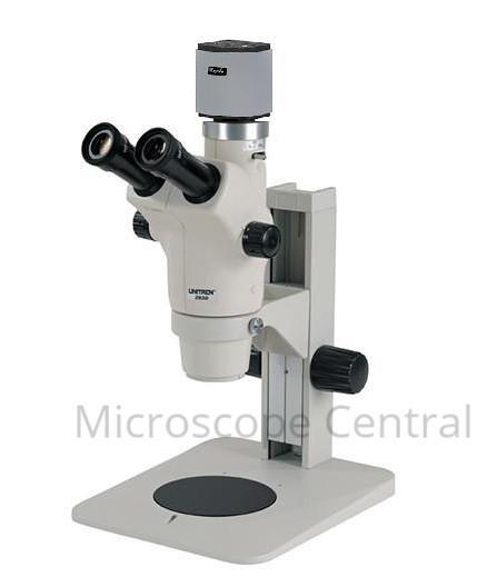 Unitron Z650HR Plain Stand Digital Stereo Microscope 0.6x - 5.0x