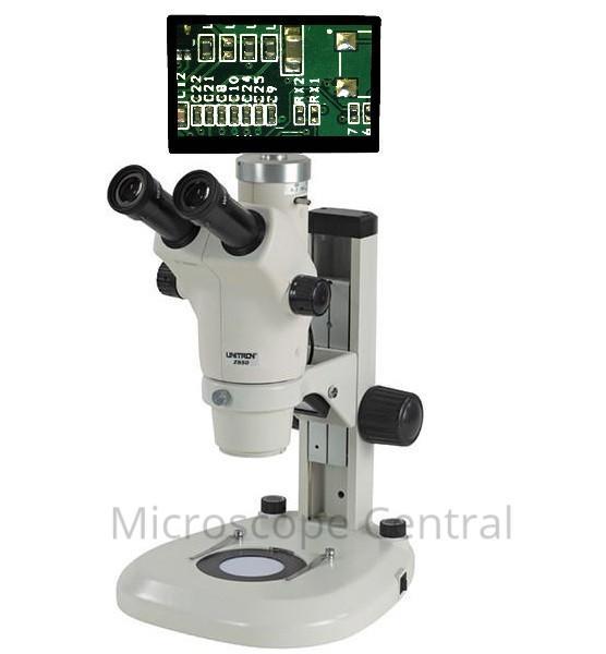 Unitron Z650HR LED Stand Digital Stereo Microscope 0.6x - 5.0x