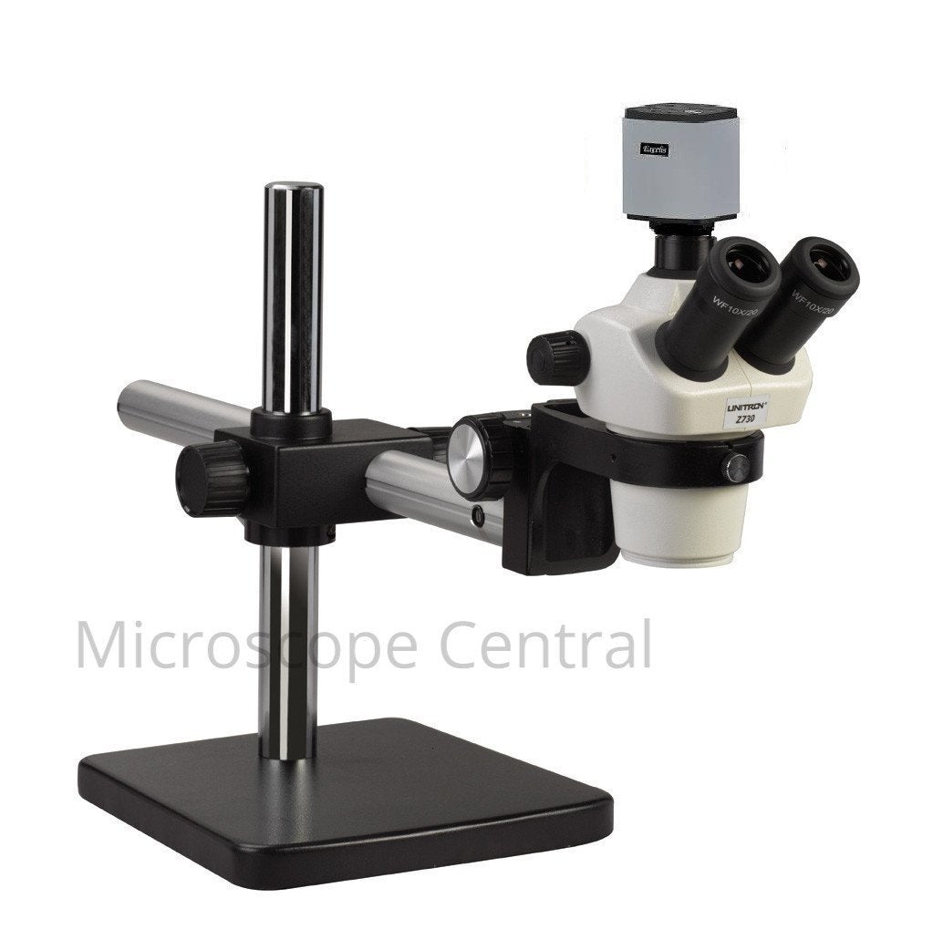 Unitron Z730 Boom Stand Digital Stereo Microscope 0.7x - 3.0x