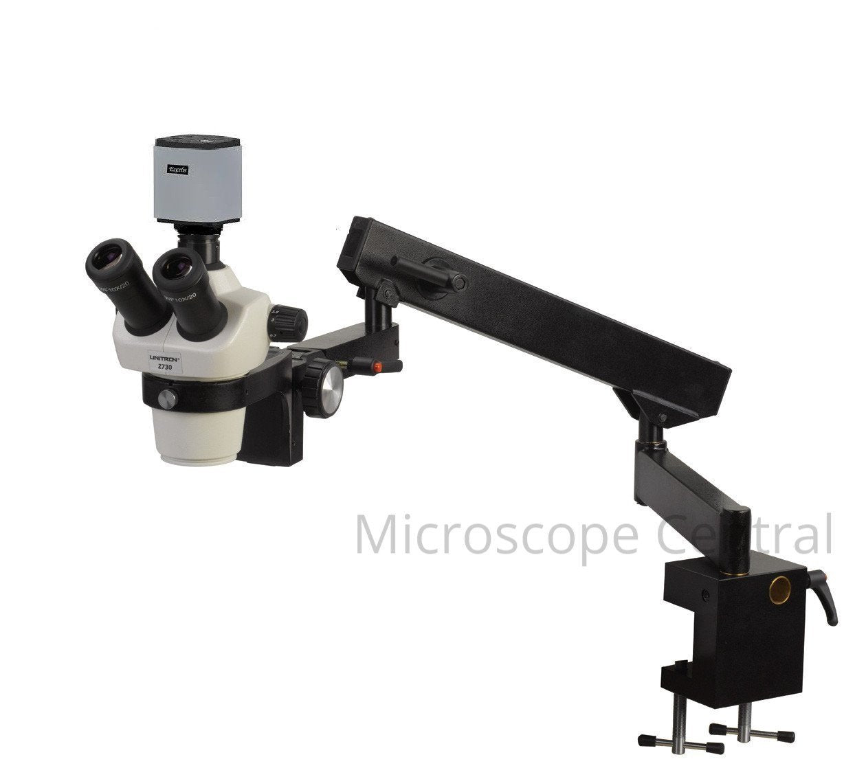 Unitron Z730 Flex Arm Digital Stereo Microscope 0.7x - 3.0x