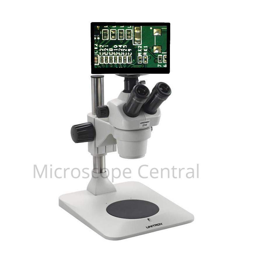 Unitron Z730 Pole Stand Digital Stereo Microscope 0.7x - 3.0x