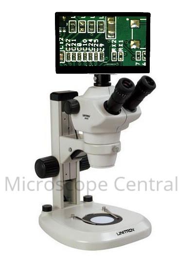 Unitron Z850 LED Stand Digital Stereo Microscope 0.8x - 5.0x