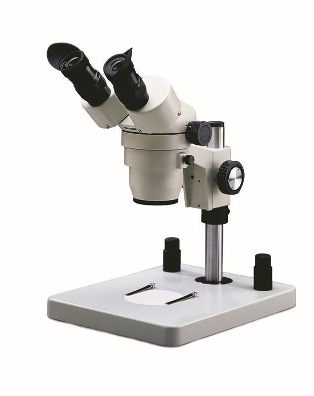 National 420-1107-10 Stereo Zoom Microscope On Post Stand